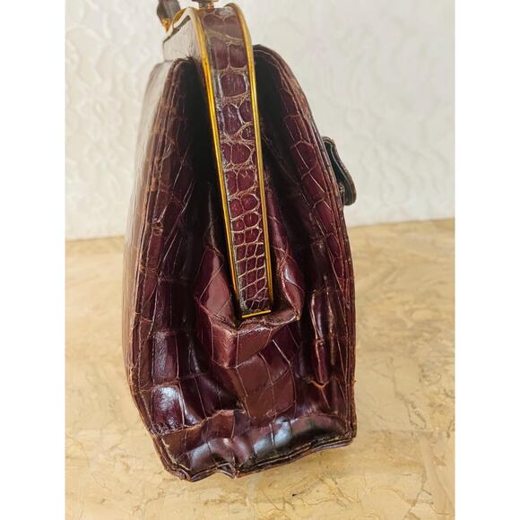 LICILLE THE PARIS crock embossed leather in poor condition - Picture 4 of 10